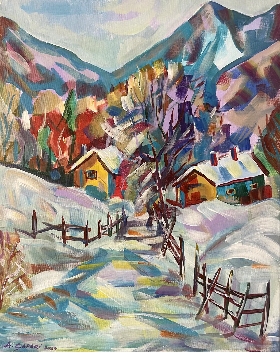 The last snow Alban Capari