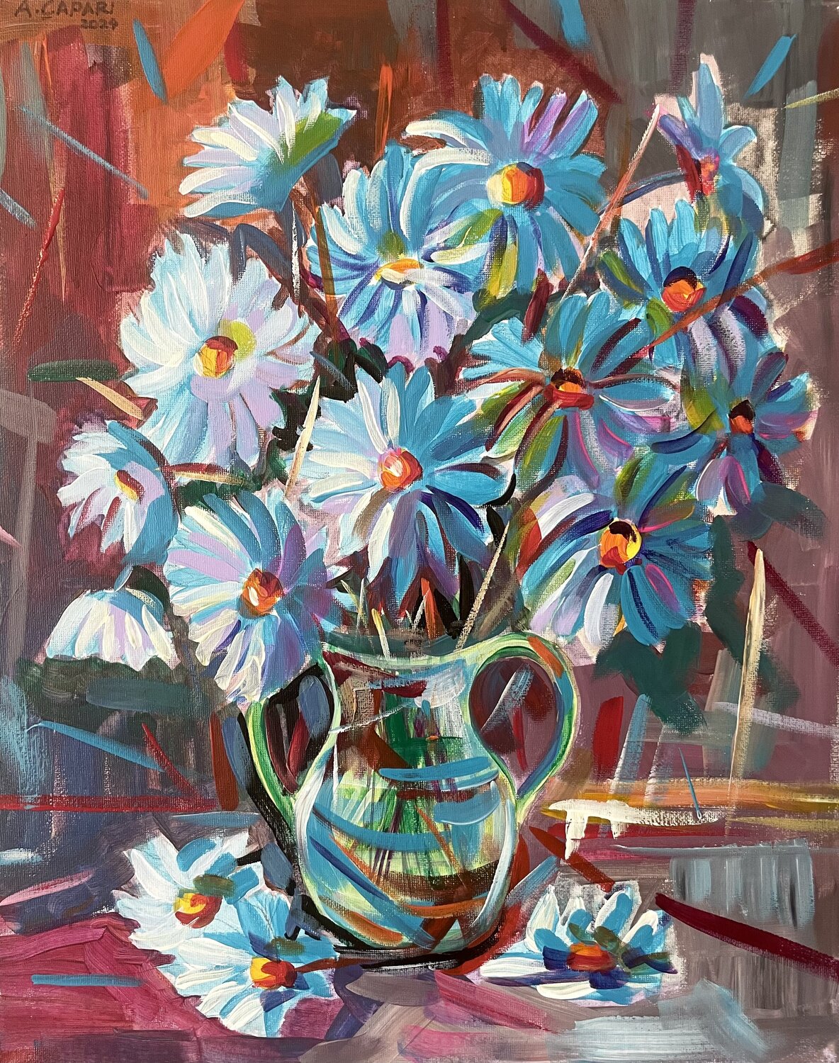 Blue of my heart Alban Capari