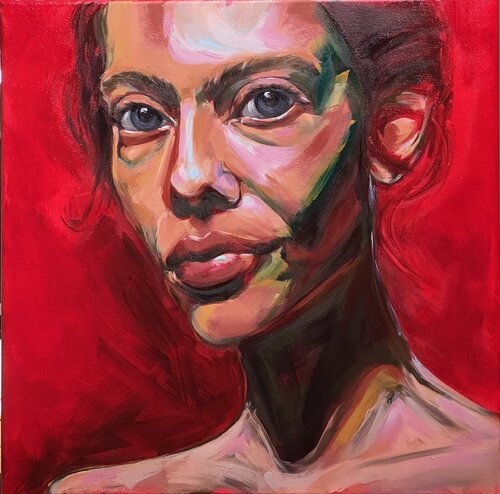 Le poids de la couleur de Blanka Adamus, Pintura a la venta en Singulart