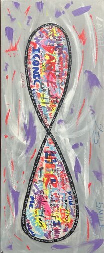Infinity love 2 von Nastazia Dariva, Malerei kaufen auf Singulart