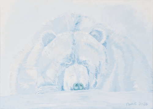 Blaubär di Anne Dohrenkamp, Pittura in vendita su Singulart