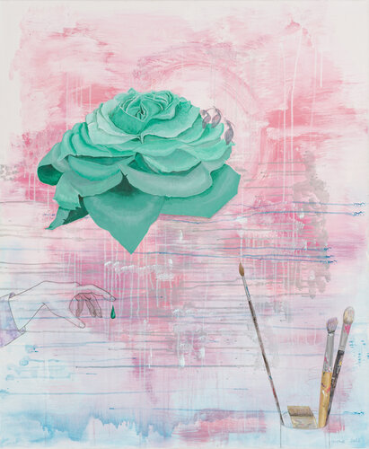 Grünstich van Anne Dohrenkamp, Schilderij te koop op Singulart
