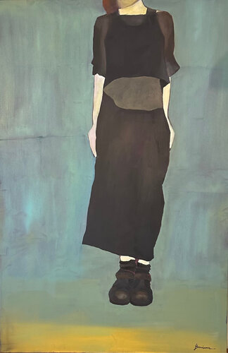 Sospesa par serena barison, Peinture en vente sur Singulart