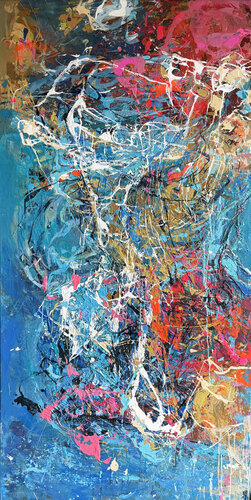 Transience from the collection "Seven Nights, One Silence" van Majka Dombrowicz, Schilderij te koop op Singulart