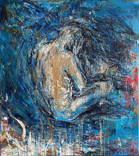 Birds of a feather flock together by Majka Dombrowicz, Painting for Sale on Singulart