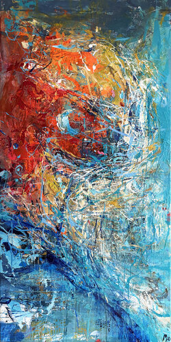 Silence van Majka Dombrowicz, Schilderij te koop op Singulart