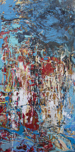 APRIL from the collection "Afterimages of Imagination 12+1" van Majka Dombrowicz, Schilderij te koop op Singulart