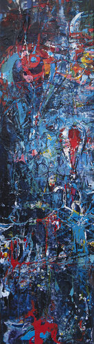 January from the collection "Afterimages of Imagination 12+1" by Majka Dombrowicz, Painting for Sale on Singulart