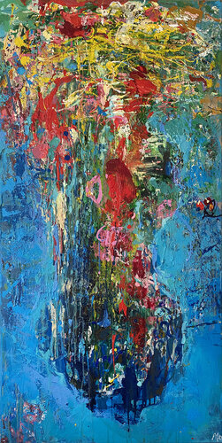 MAY  from the collection "Afterimages of Imagination 12+1" by Majka Dombrowicz, Painting for Sale on Singulart
