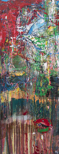 MARZEC  from the collection "Afterimages of Imagination 12+1" van Majka Dombrowicz, Schilderij te koop op Singulart