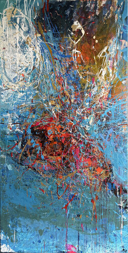 The noise of the soul von Majka Dombrowicz, Malerei kaufen auf Singulart