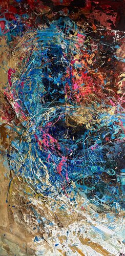 Breaking the Silence van Majka Dombrowicz, Schilderij te koop op Singulart