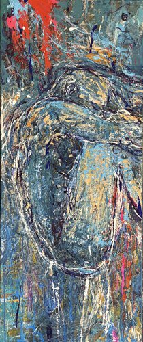 Nieutulony by Majka Dombrowicz, Painting for Sale on Singulart