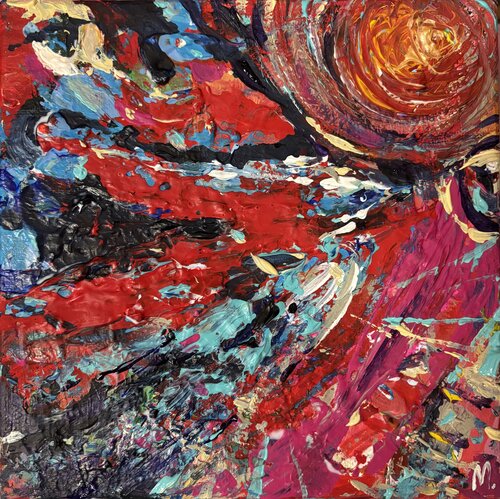 Passion von Majka Dombrowicz, Malerei kaufen auf Singulart