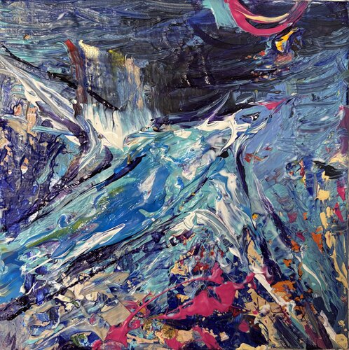 Momentum by Majka Dombrowicz, Painting for Sale on Singulart