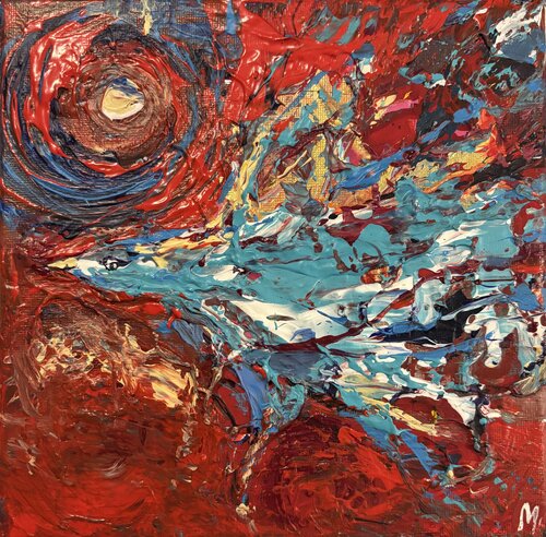 Bliss by Majka Dombrowicz, Painting for Sale on Singulart