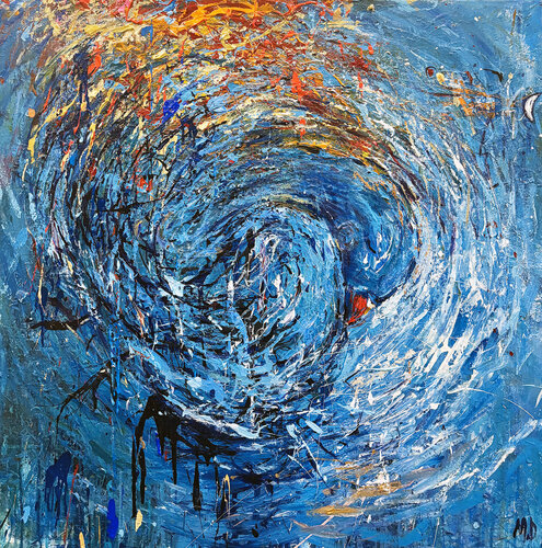 The  tenderness of the soul by Majka Dombrowicz, Painting for Sale on Singulart