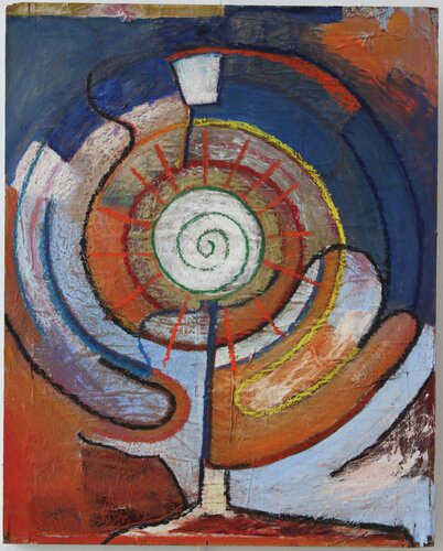 Atteindre le soleil von Pascale Hulin, Malerei kaufen auf Singulart