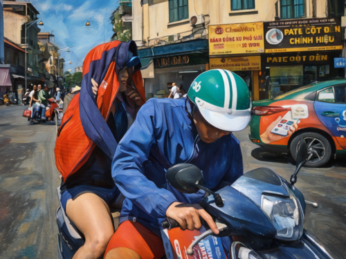 She Hides, He Drives par Eder Tejedor, Œuvre sur papier en vente sur Singulart
