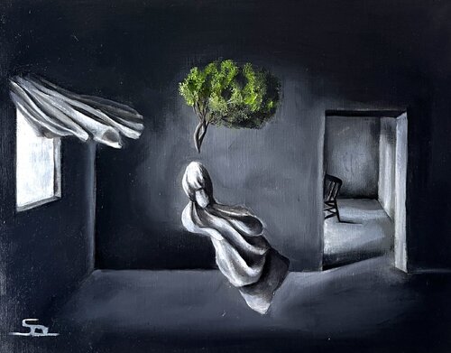 Floating Life de Saachi, Pintura a la venta en Singulart