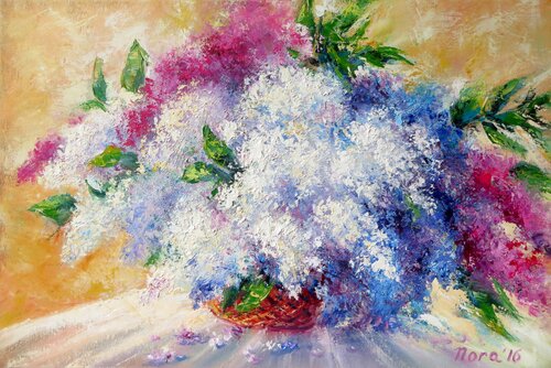 Lilac Morning van Eleonora Taranova, Schilderij te koop op Singulart