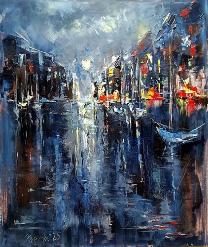 Nyhavn. Copenhagen von Eleonora Taranova, Malerei kaufen auf Singulart