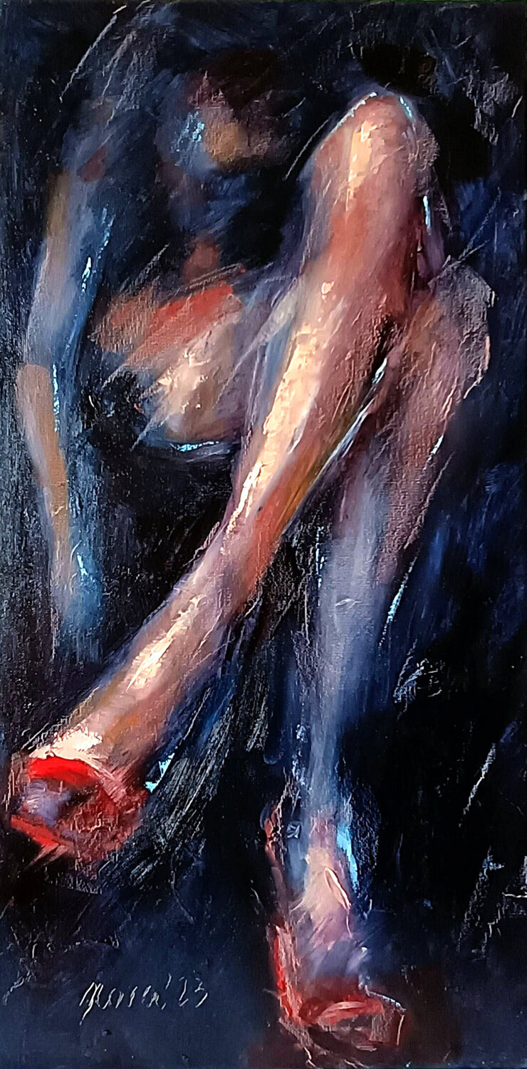 Red Shoes Eleonora Taranova