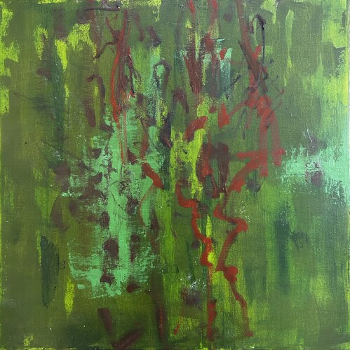 Winter Green di Irene Watson, Pittura in vendita su Singulart