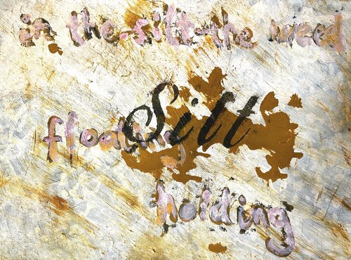 Text-Based Abstract Painting – Silt by Irene Watson, 회화 for Sale on Singulart