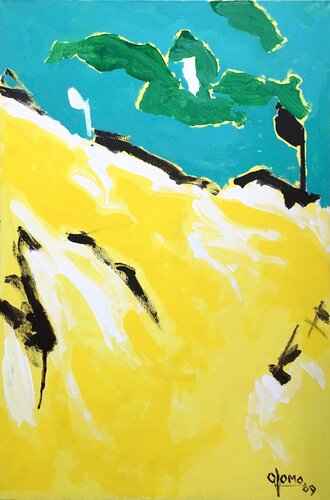 "A taste of global Warming" de Portus Ojomo, Pintura a la venta en Singulart