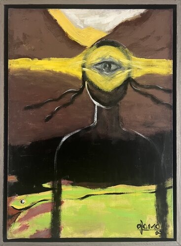 “Ethereal body" van Portus Ojomo, Schilderij te koop op Singulart