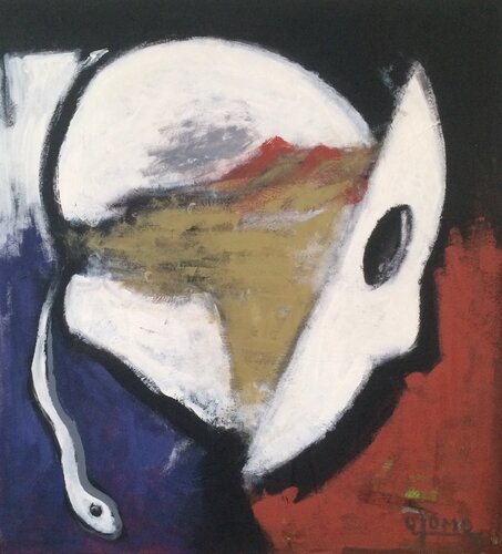 “Dual Personality" de Portus Ojomo, Pintura a la venta en Singulart