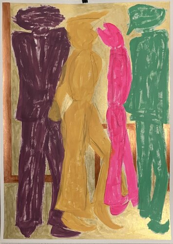 Der Einlass van Barbara Krijanovsky, Schilderij te koop op Singulart