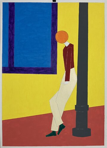 Gymnopédie 2 (Warten) van Barbara Krijanovsky, Schilderij te koop op Singulart
