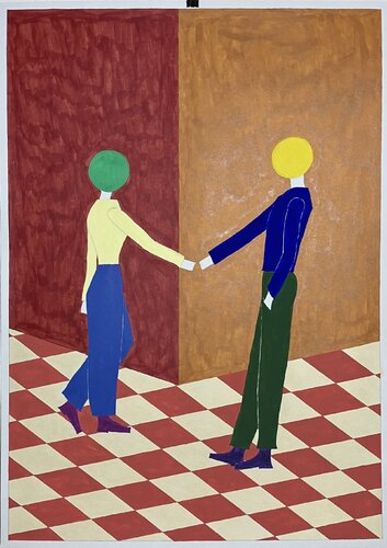 Prolog (Theater 1) de Barbara Krijanovsky, Pintura a la venta en Singulart