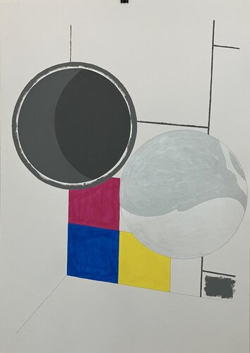 Bad (Vita quotidiana 2) de Barbara Krijanovsky, Pintura a la venta en Singulart
