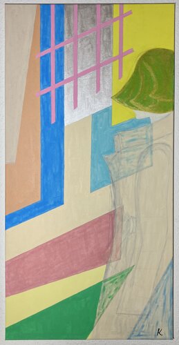 L‘appuntamento (Sehnsucht 1) von Barbara Krijanovsky, Malerei kaufen auf Singulart