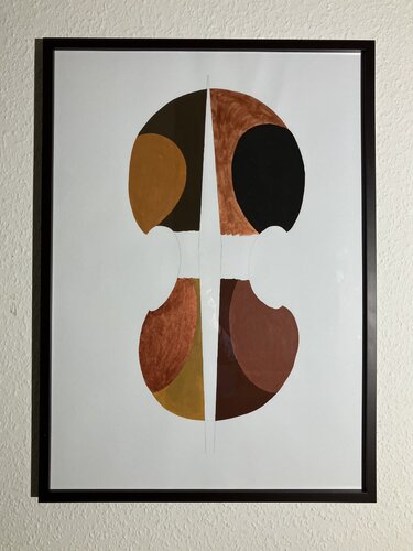Cello-Suite 1 by Barbara Krijanovsky, Work on Paper for Sale on Singulart