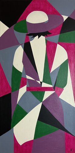 Komposition Nr. 1 von Barbara Krijanovsky, Malerei kaufen auf Singulart