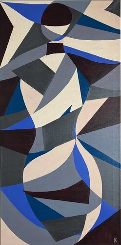 Komposition Nr. 2 von Barbara Krijanovsky, Malerei kaufen auf Singulart