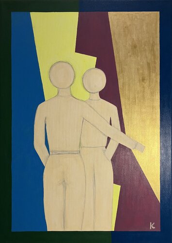 Gespenster 2 van Barbara Krijanovsky, Schilderij te koop op Singulart
