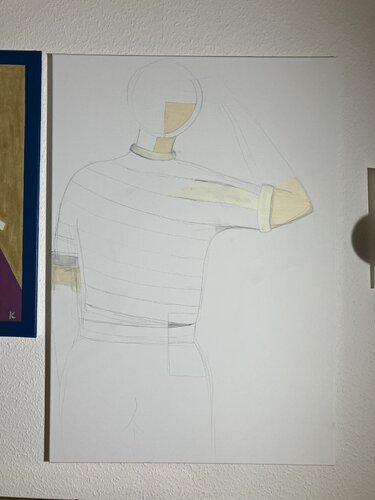 Porto salvo (Work in Progress) van Barbara Krijanovsky, Schilderij te koop op Singulart