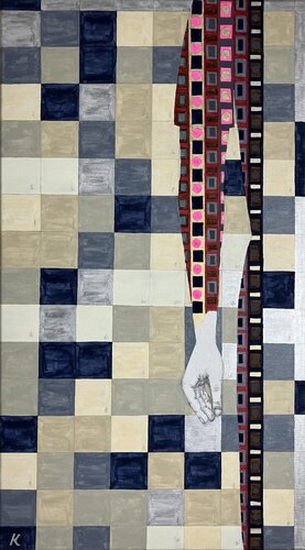 The Knight (Modes of Perception 1) par Barbara Krijanovsky, Peinture en vente sur Singulart