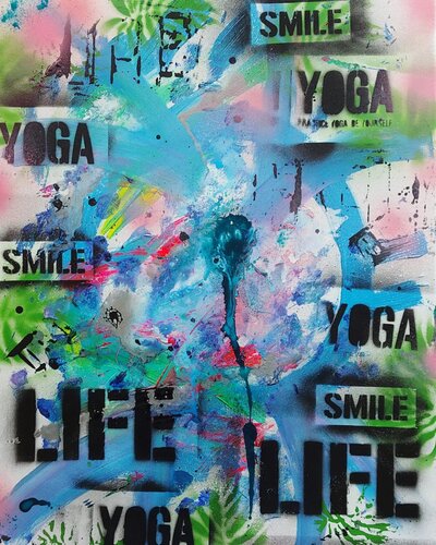 The Yogui Painter Mila Hurtado