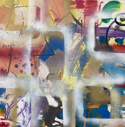 Monkey Nach 101 di The Yogui Painter Mila Hurtado, Pittura in vendita su Singulart