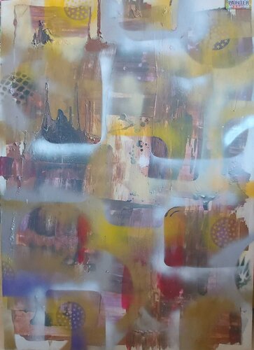 Monkey Nach 102 di The Yogui Painter Mila Hurtado, Pittura in vendita su Singulart