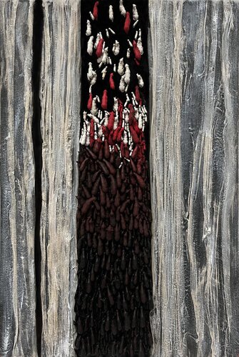 BEATI I PURI DI CUORE par Luciana Gallo, Peinture en vente sur Singulart