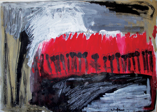 ALBERI COME PRESENZE by Luciana Gallo, Print for Sale on Singulart