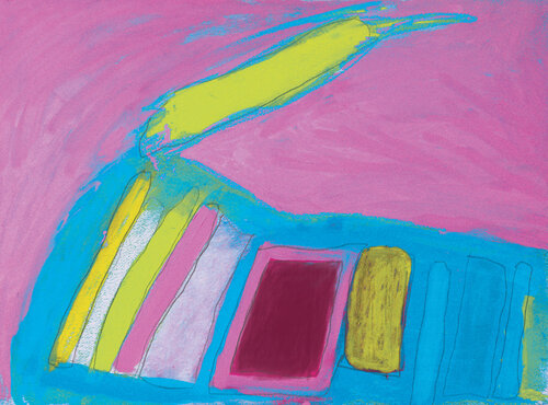 L'ORA IN CUI IL CIELO E' ROSA von Luciana Gallo, Druck kaufen auf Singulart