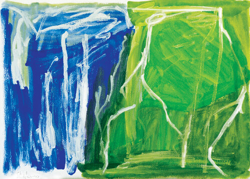 ENTRARE NEL VERDE di Luciana Gallo, Stampa in vendita su Singulart